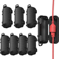 Extension Cord Cover Outdoor, 8 Pack IP54 Water-Resistant Power Cord Protector by CFMASTER