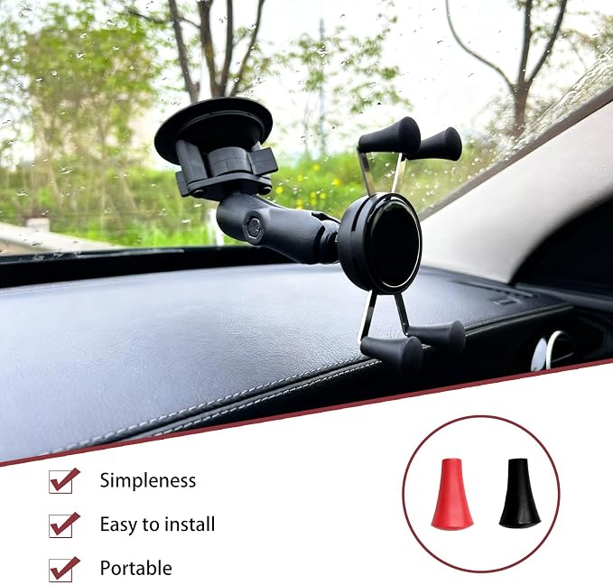 12 Pack Ram Mount Rubber Tips Replacement, Rubber Phone Holder Replacement - Image 4