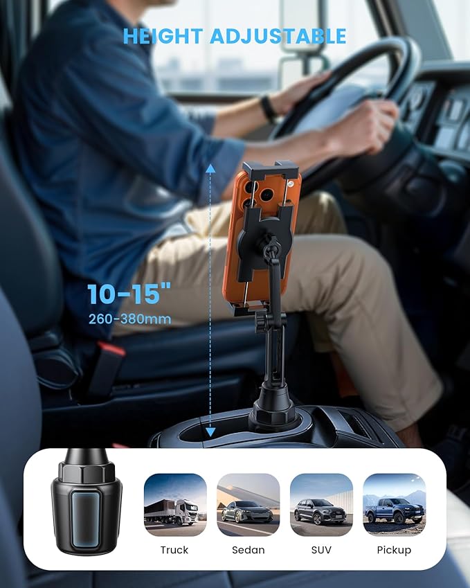 Lamicall Car Cup Tablet Holder - Image 4