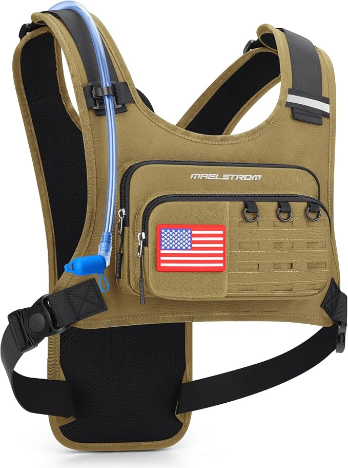 Maelstrom Running Vest, Detachable Hydration Backpack - Image 9