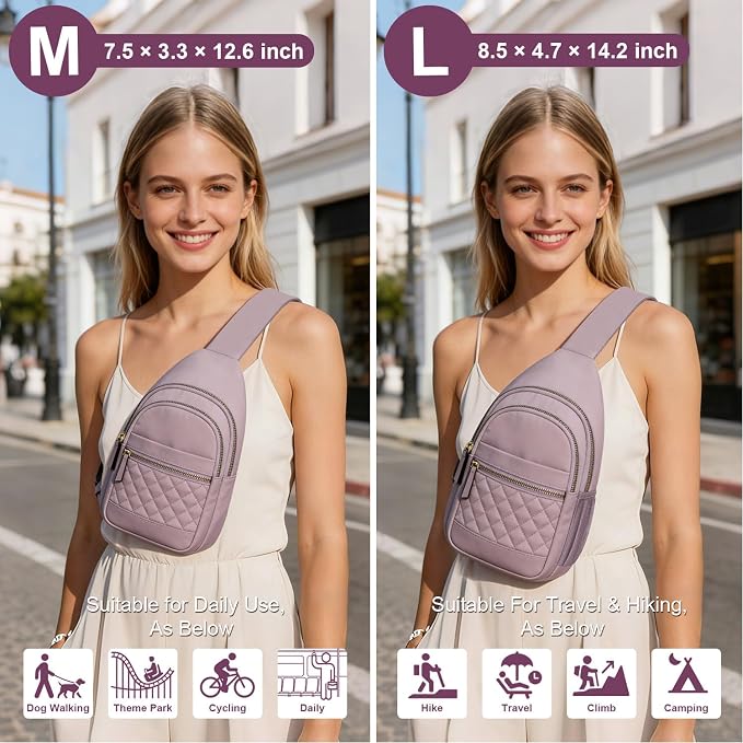 Capolo Sling Bag for Women Men Waterproof Crossbody Bags for Women Trendy - Image 2