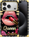 for iPhone 17 Pro Case Luxury Golden Decoration by Unknown