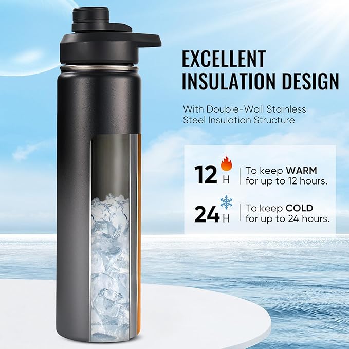 Fijinhom 24 oz Insulated Water Bottle - Image 3