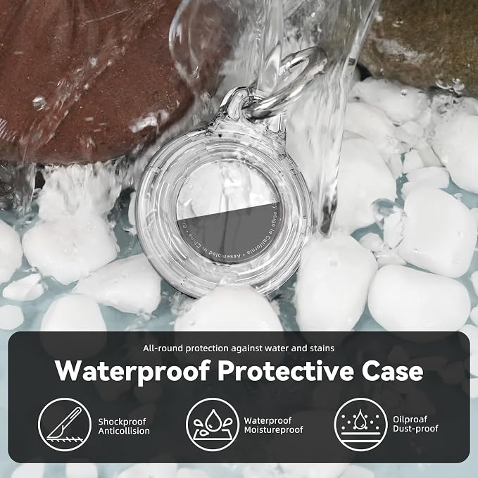 for Apple AirTag 2nd & 1st Gen, Waterproof Case - Image 4