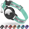 Reflective AirTag Cat Collar, Integrated Cat Tracker Collar by ODOKELE