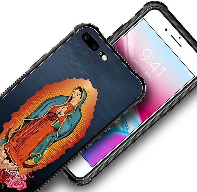 Case for iPhone 7 Plus/8 Plus, Soft Silicone Hard Acrylic for Shock Protection - Image 4
