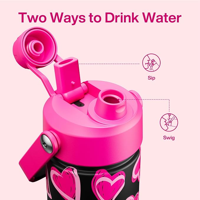 ENCOOL Valentine's Day Insulated Water Bottle - Image 6