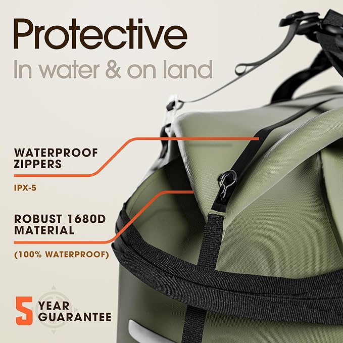 Earth Pak Waterproof Duffel Bag - Image 2