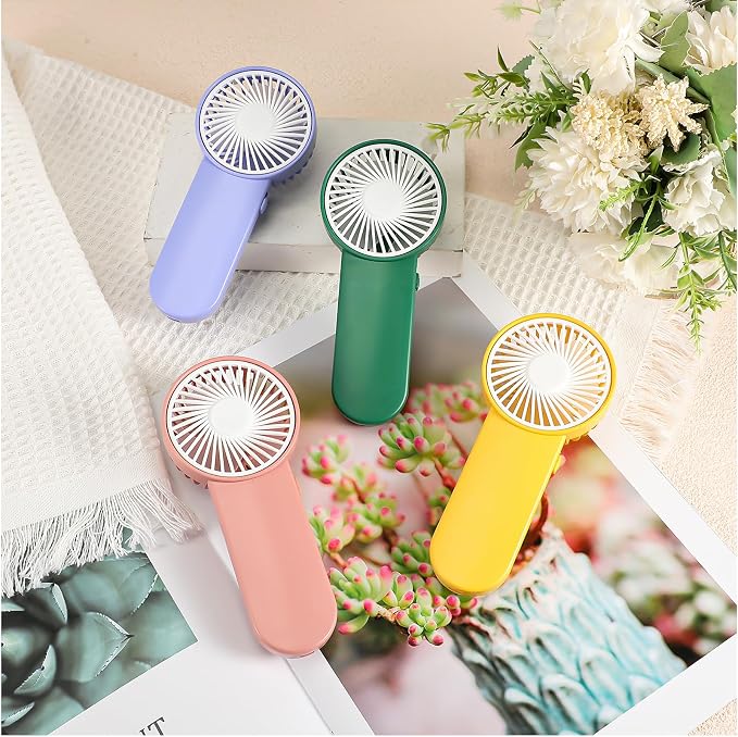 Sumind 160 Pcs Small Personal Portable Fan Mini Handheld Bulk 1 Speed Electric - Image 6