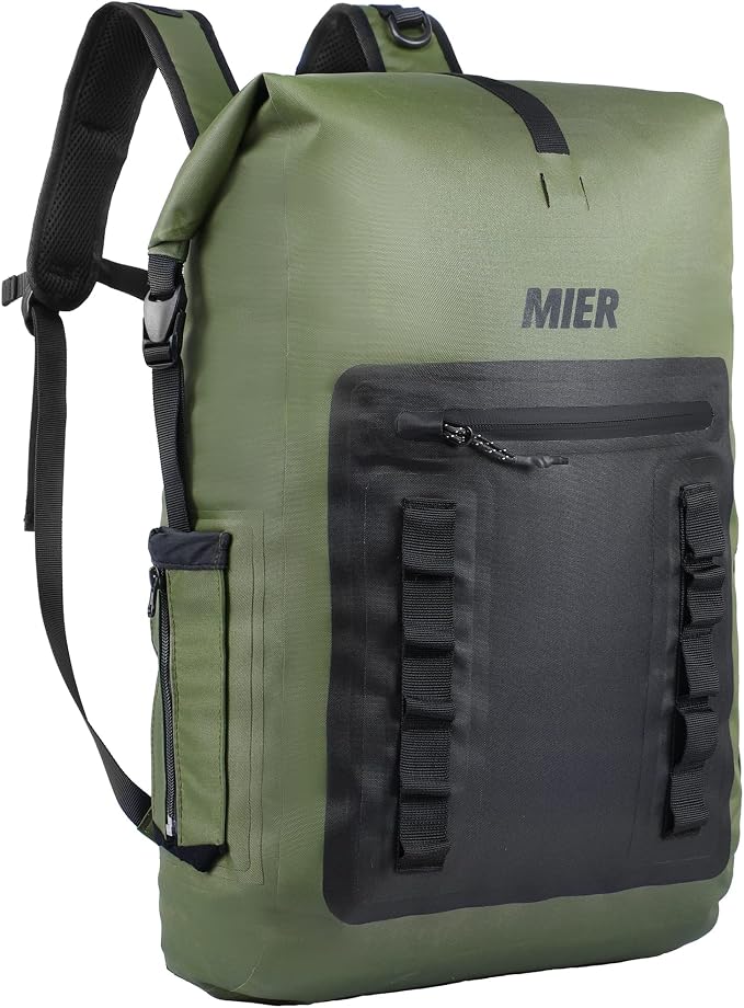 MIER Dry Bag Waterproof Backpack 30L Dry Sack Heavy Duty Roll-Top Closure by MIER