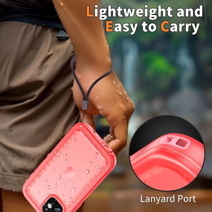 Cozycase Compatible with Waterproof iPhone 11 case, Built-in Screen Protector - Image 8