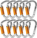 FVW Auto Locking Rock Climbing Carabiner Clips, Professional 25KN Heavy Duty by FVWELECTRICLUNCHBOX