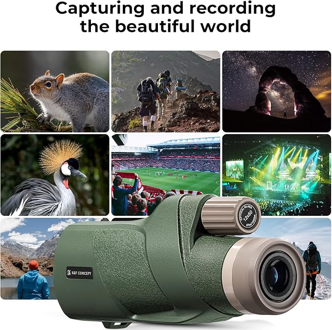 K&F Concept® 12X50 Monocular Telescope - Image 7