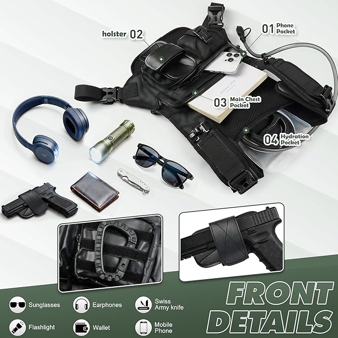 Hydration Running Vest Backpack - Image 6