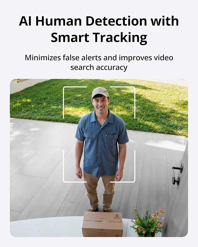 Outdoor Porch Light Security Camera, 2K HD Live View Wi-Fi Human Detection - Image 6