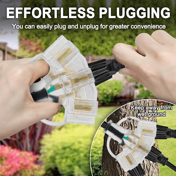 2FT 12/3 Outdoor Extension Cord - Image 6