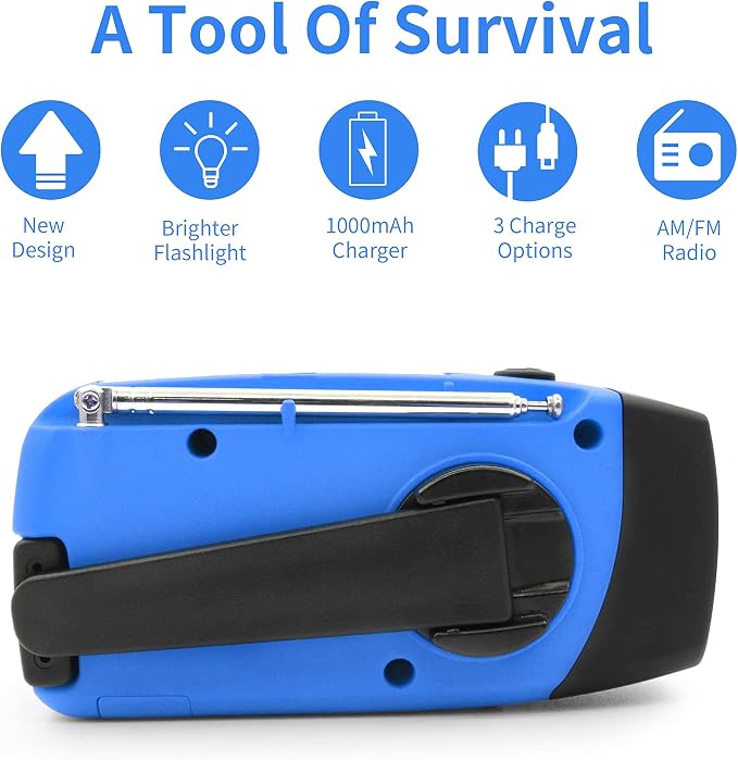 Emergency Hand Crank Radio - Image 2