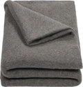 REDCAMP Wool Blanket, Warm and Thick Wool Camping Blanket- Great by REDCAMP