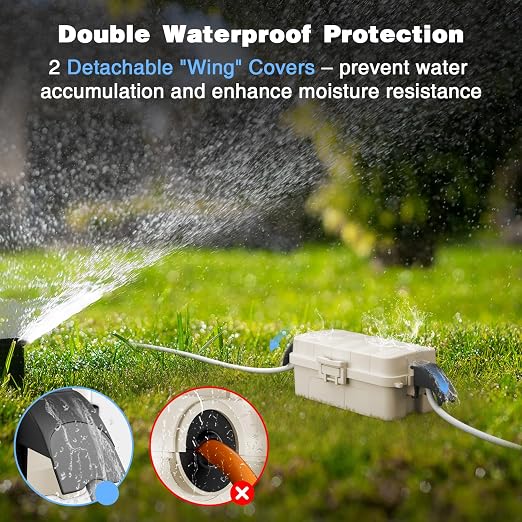 FLEMOON IP55 Outdoor Electrical Box Waterproof - Image 2