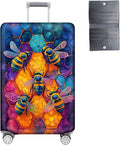 Luggage Cover Protector for 19-20 Inch Suitcases, TSA Approved Elastic Travel by Unknown