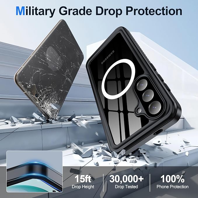 ANTSHARE IP68 Waterproof Case for Samsung Galaxy S26 Plus - Image 4