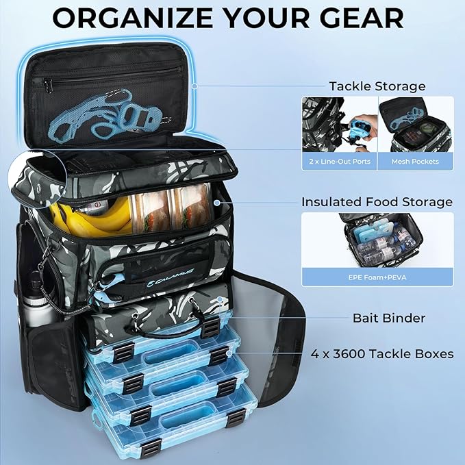 Calamus GearMaster Tackle Backpack - Image 3