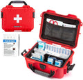 NANUK 904 Waterproof First Aid Kit 110pcs – Durable, Pre-Stocked First Aid by NANUK