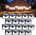 Peasur 18 Pack/140 LED Solar Lights, Outdoor Waterproof, 3 Lighting Modes by Peasur