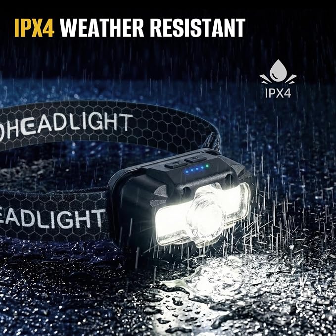 HOKOILN 3-Pack LED Headlamp Rechargeable - Image 6
