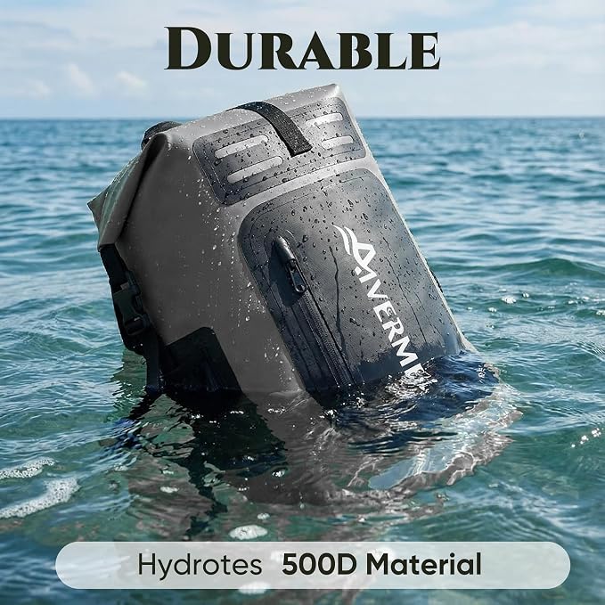 Waterproof Dry Bag with Waterproof Phone Case Grey - Image 7