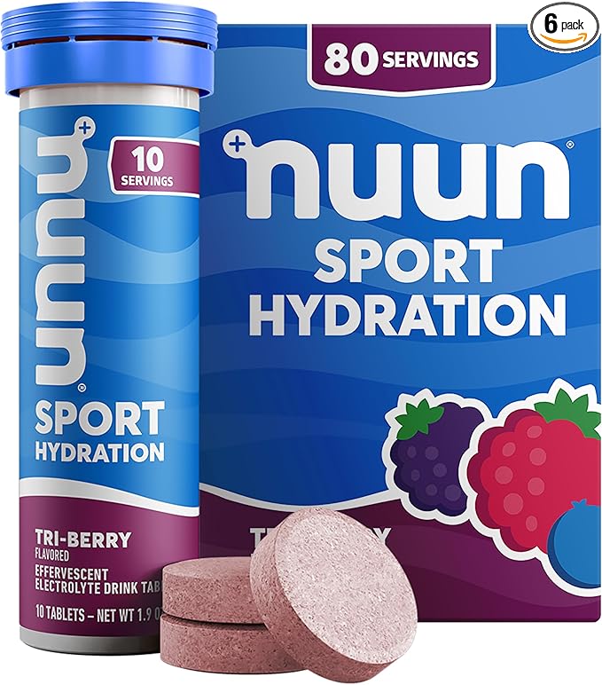 Nuun, Electrolyte Drink Tabs Tri Berry, 1.9 Ounce by Nuun