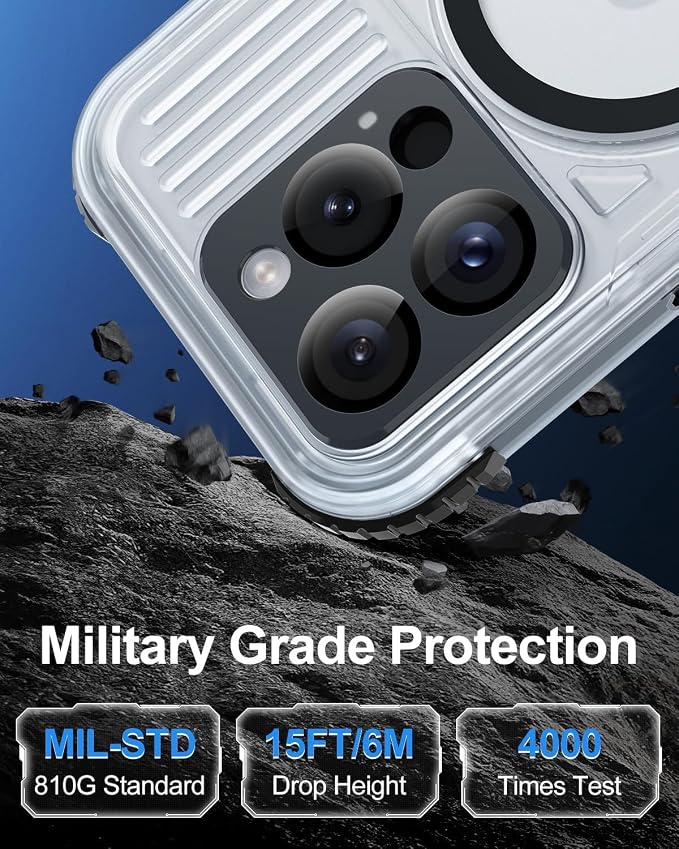 for iPhone 15 Pro Waterproof Case - Image 6