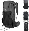 Naturehike 60L Rock 2.0 Upgraded Internal Frame Hiking Backpack by Naturehike
