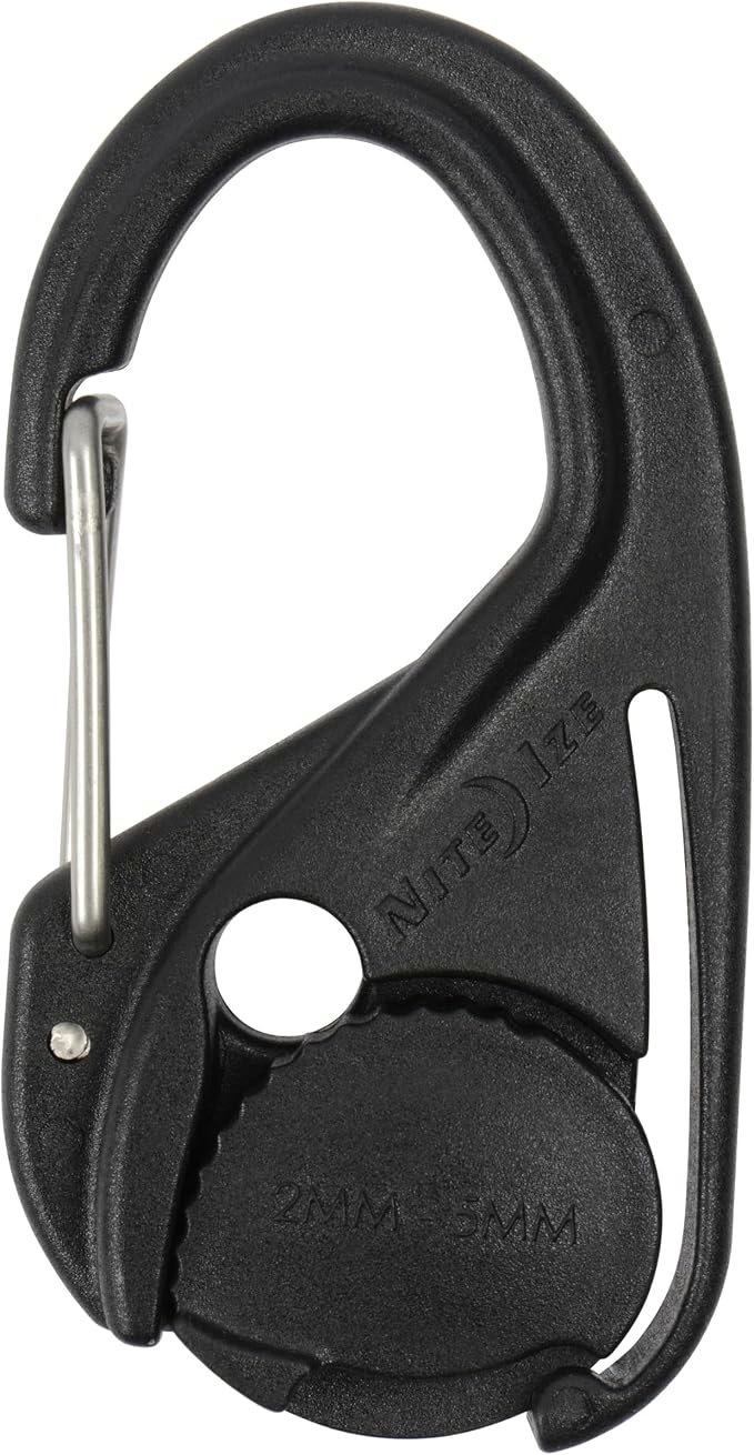 Nite Ize NCJ-01-4R3 CamJam Tie Down Rope Carabiner Clip, Cord Tightener 4-Pack - Image 9