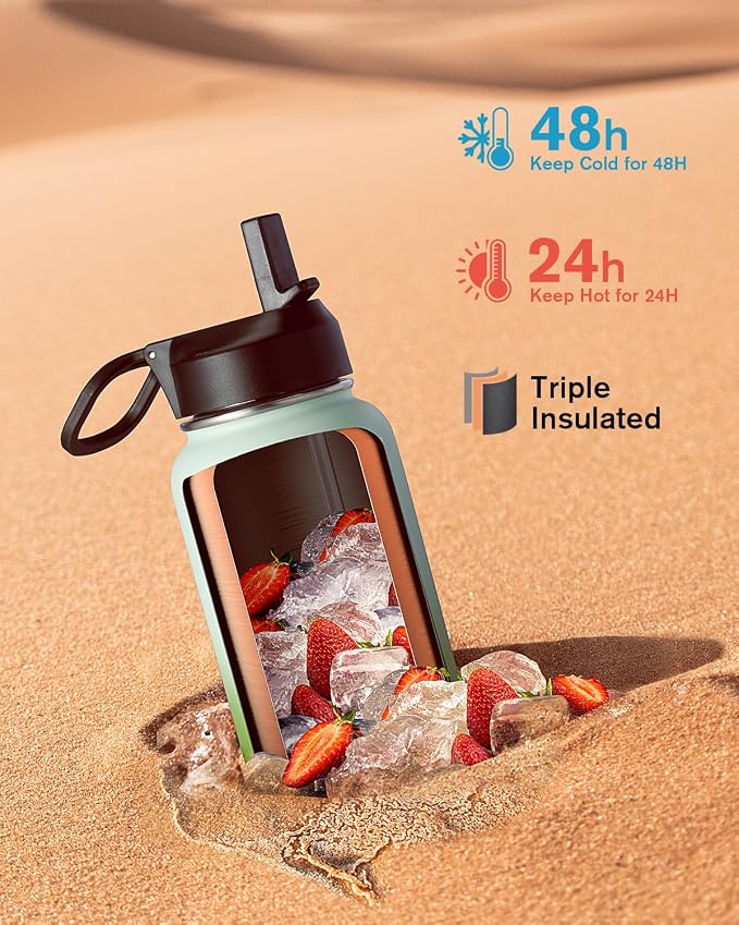Water Bottle 32 oz Insulated - Image 2