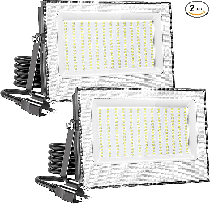 Onforu 200W Flood Lights Outdoor, 19000lm Bright LED Work Light by Onforu