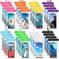 Weewooday 120 Pieces Waterproof Phone Pouch Bulk Universal Multicolor Cellphone by Weewooday
