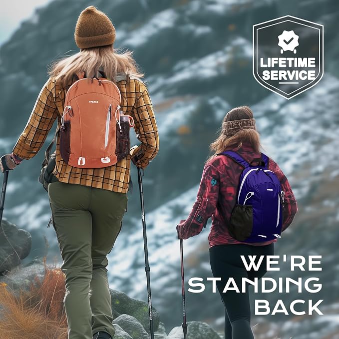 VPBAGE 15L Water-resistant Hiking Daypack - Image 6