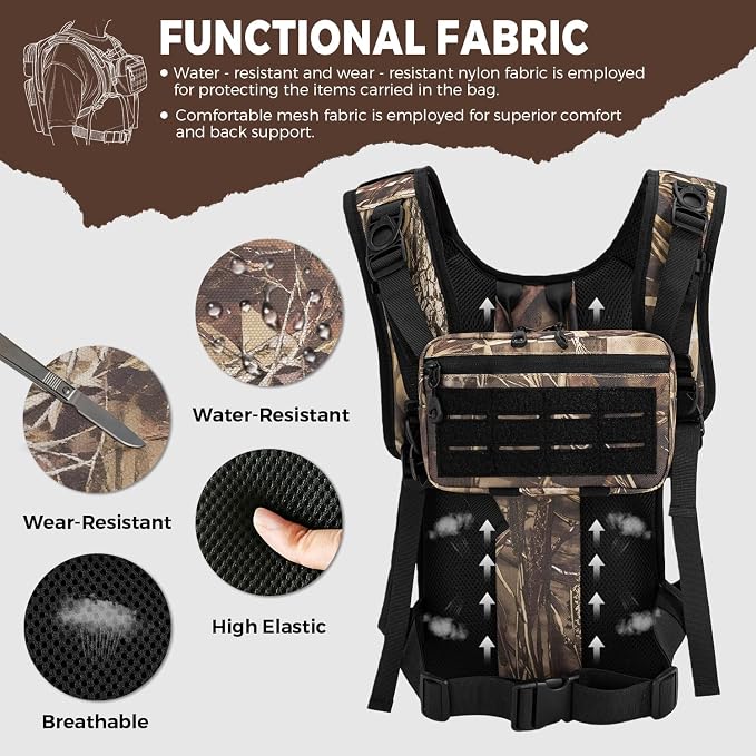 Koculemi Tactical Hydration Backpack - Image 7
