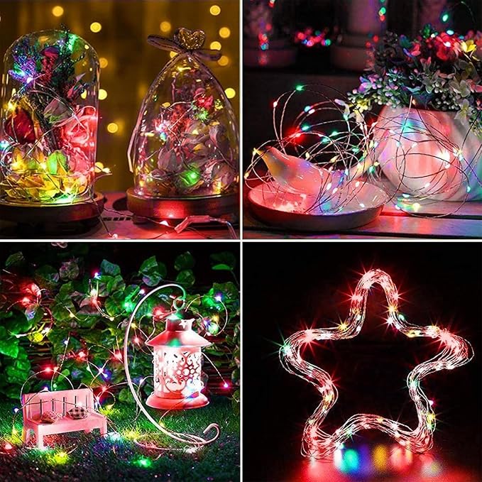 2-Pack Multicolor Fairy Lights Battery Operated - Image 5