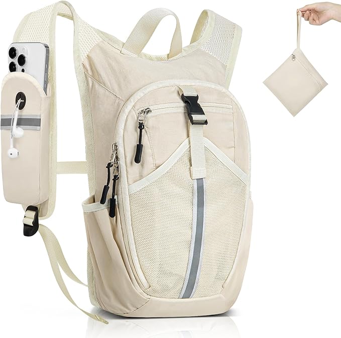 Small Hiking Backpack 10L- Lightweight Packable Foldable Backpack by Unknown