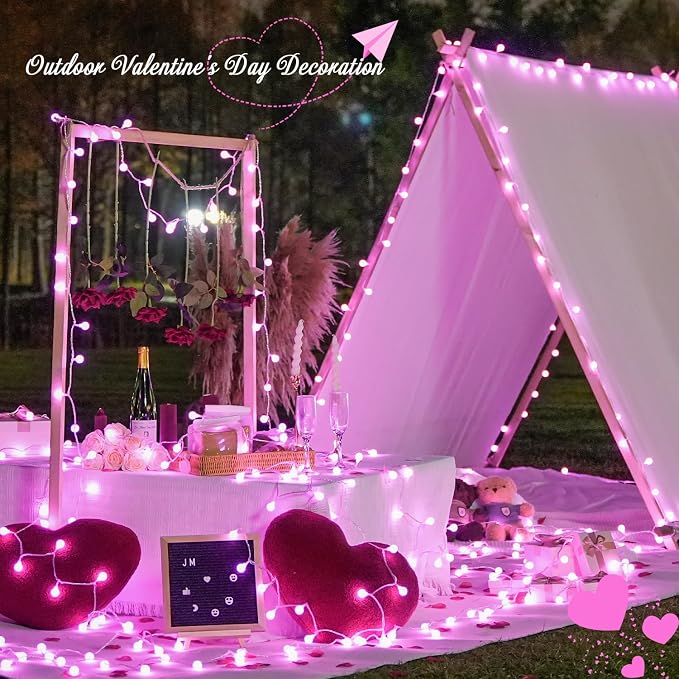 JMEXSUSS Globe String Lights Battery Operated - Image 2