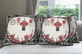 Ambesonne Lantern Throw Pillow Cushion Case Pack of 4, Lanterns by Ambesonne