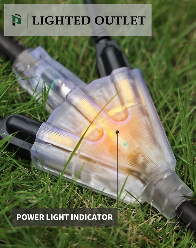 15Ft 12 Gauge Outdoor Extension Cord - Image 5