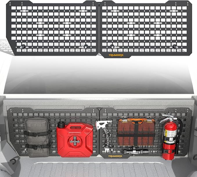 Trumgeta Aluminum Front Bed MOLLE Panel Fit by TRUMGETA