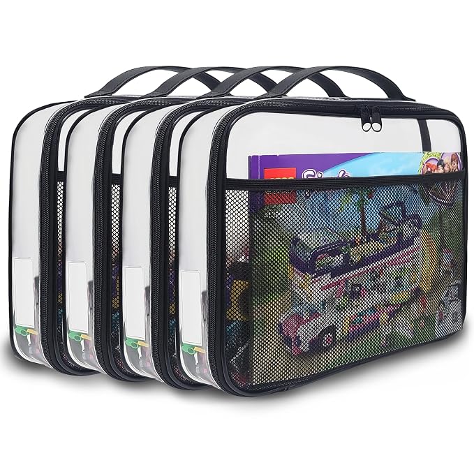 holay 4 Packs Large PVC Toy Storage Organizer by OrganizeYourLifeWithholay