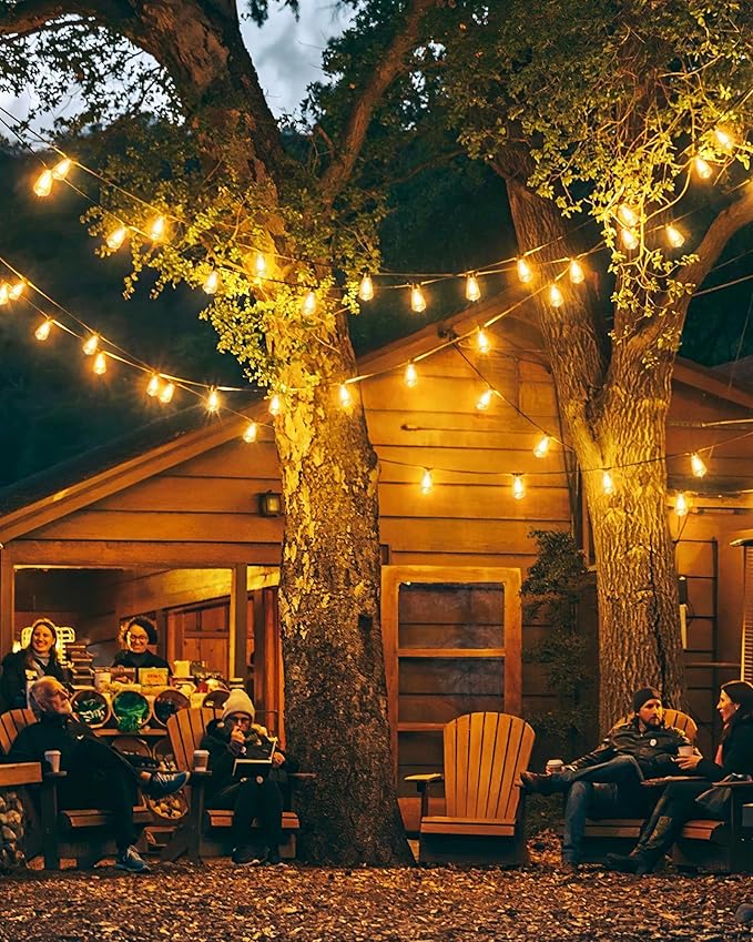 Doukedge 200FT LED Outdoor String Lights, 2700K LED Patio Lights Outdoor - Image 6