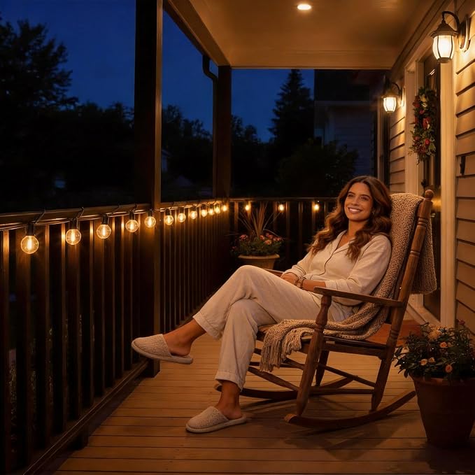 RTTY Outdoor String Lights 50 FT, Patio Light - Image 7