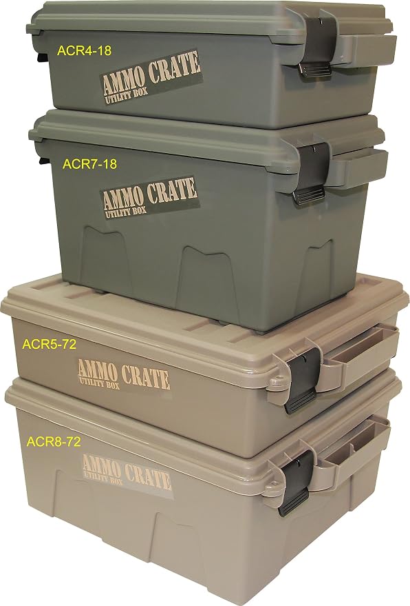 MTM ACR4-18 Ammo Crate Utility Box-Carry up to 65lbs of gear-Stackable design - Image 7