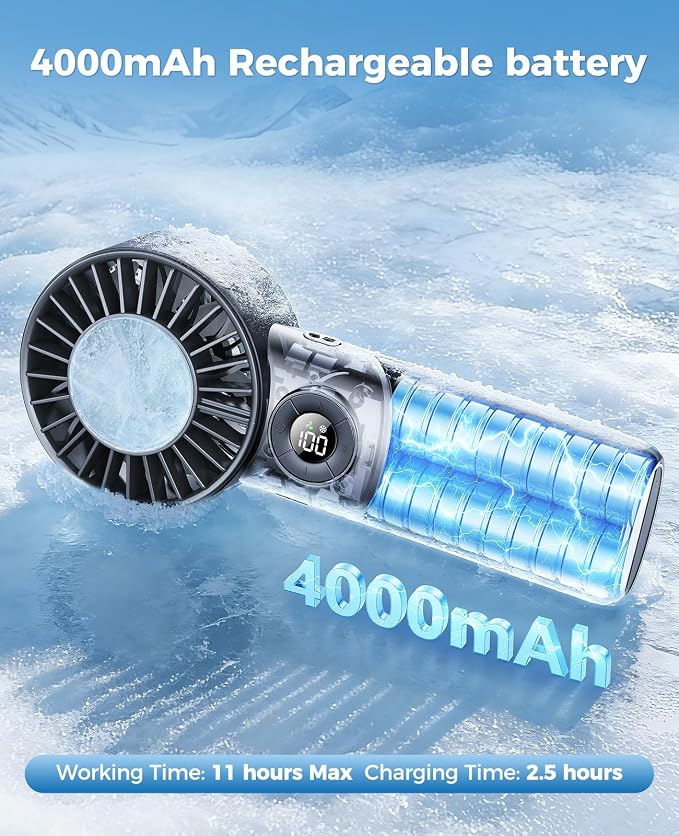 2026 Upgrade 3 In 1 Handheld Portable Turbo Fan - Image 5